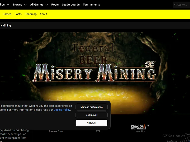 Misery Mining - gameplay screenshot