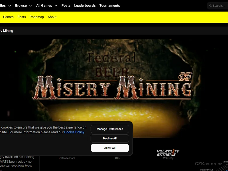Misery Mining - gameplay screenshot