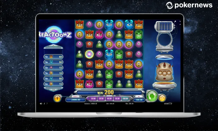 Reactoonz - bonusové funkce